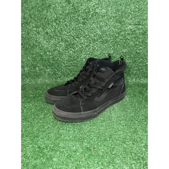 Vans SK8-Hi Reissue Zip Women Size 6.5 Black Athletic Casual Skate Shoe Sneakers - Picture 3 of 10